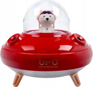 OEM Nawilżacz / dyfuzor do aromaterapii UFO czerwony 1