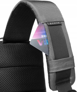 Antykradzieżowy PLECAK miejski BANGE na JEDNO ramię TSA USB 11