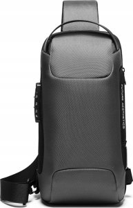 Antykradzieżowy PLECAK miejski BANGE na JEDNO ramię TSA USB 2