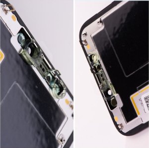 OEM Wyświetlacz do iPhone 12 / 12 Pro z ekranem dotykowym czarnym (ZY-LTPS) IC Transferable 5