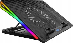 Inca Inca INC-608GMS stojak na notebooka Podstawka na notebooka Czarny 43,2 cm (17") 3