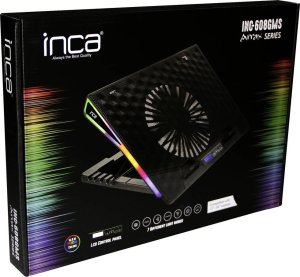 Inca Inca INC-608GMS stojak na notebooka Podstawka na notebooka Czarny 43,2 cm (17") 4