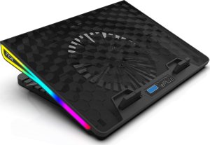 Inca Inca INC-608GMS stojak na notebooka Podstawka na notebooka Czarny 43,2 cm (17") 6