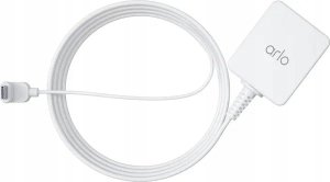 Arlo Arlo - USB-Ladeadapter - Eurostecker (M) zu 24 pin USB-C (M) - 7.6 m - im Freien - weiss 1