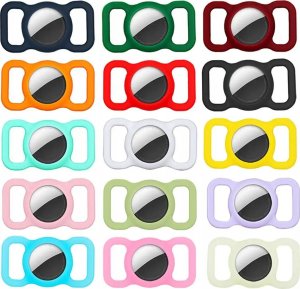 OEM AirTag Case na obrożę / pasek / szelki BLACK / CZARNY 9