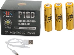 Bailong Latarka czołowa bailong led xhp160 powerbank zoom Latarka czołowa bailong led xhp160 powerbank zoom 11