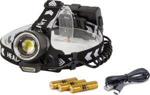 Bailong Latarka czołowa led cree xhp360 powerbank Latarka czołowa bailong led cree xhp360 powerbank 11