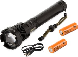 Bailong Latarka taktyczna led xhp160 cob mocna Latarka taktyczna bailong led xhp160 cob mocna 4