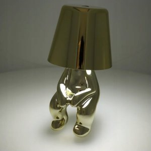 OEM Lampka nocna GOLD MAN Art Deco siedzący (wzór 2) MLTL 5