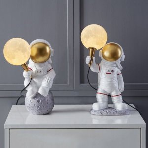 OEM Lampka nocna ASTRONAUTA Art Deco stojący (wzór 1) AMTL 5