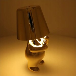 OEM Lampka nocna GOLD MAN Art Deco stojący (wzór 3) MLTL 5
