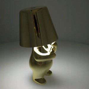 OEM Lampka nocna GOLD MAN Art Deco stojący (wzór 3) MLTL 6