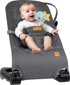 Nukido Leżaczek bujaczek z zabawkami NK-52 Nukido - szary 12