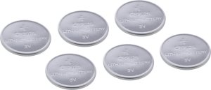 InLine InLine® 6-pack button cell, 3V Lithium, CR2025 2