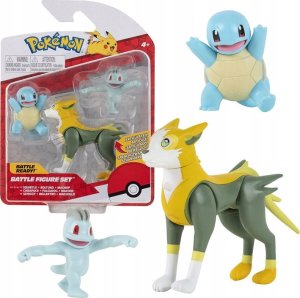 Figurka Pokemon Pokémon Battle Figure 3 Pack - Squirtle, Machop, Boltund 1