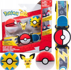 Figurka Pokemon POKEMON W15 Clip 'n' Go Poke Ball Belt Set 1