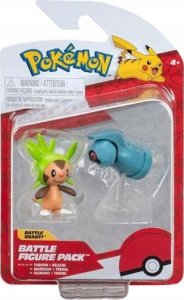 Figurka Pokemon Pokémon - Battle Figure - Chespin and Beldum (PKW3014) /Figures /Multi 1