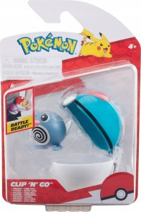 Figurka Pokemon Pokémon - Clip N Go - Poliwag and Lure Ball (PKW3626) /Figures /Multi 1