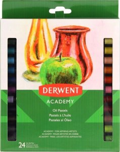 Derwent Zestaw pasteli olejnych Derwent 24 1