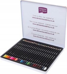 Derwent Kredki kolorowe Derwent  pud metal 24 3