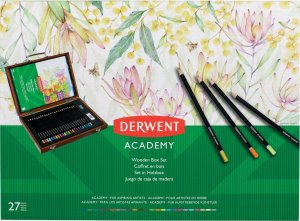 Derwent Zestaw kredek Derwent pud drewno 24 4