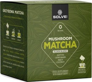 Solve Labs SolveLabs Mushroom Matcha Elixir 12 saszetek 1