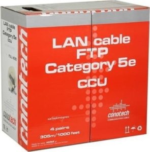 Conotech Kabel komputerowy skrętka FTP CU CAT5E 1