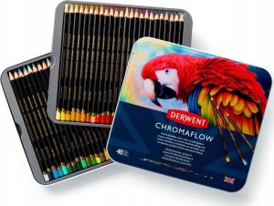 Derwent Kredki Derwent Chromaflow 48 pud metal 2