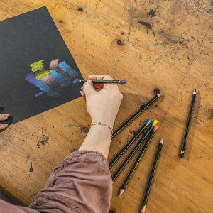 Derwent Kredki Derwent Chromaflow 48 pud metal 9