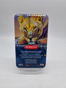 Derwent Kredki Derwent Chromaflow 36 pud metal 2