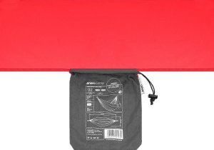 Enero HAMAK TURYSTYCZNY 2 OSOBOWY 270X140CM CZARNO CZERWONY 6