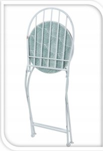 Ambiance Krzesło balkonowe, ozdobne, 38 x 38 x 90 cm 2