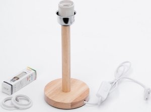 OEM Lampka nocna z piórkiem Art Deco czerwona CBDPH 6