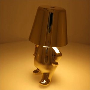 Lampka biurkowa OEM Lampka nocna GOLD MAN Art Deco stojący (wzór 1) MLTL 5
