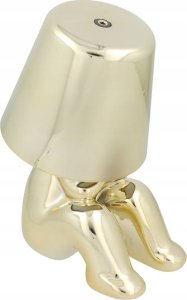 Lampka biurkowa OEM Lampka nocna GOLD MAN Art Deco siedzący (wzór 4) MLTL 1