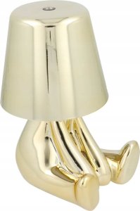 Lampka biurkowa OEM Lampka nocna GOLD MAN Art Deco siedzący (wzór 5) MLTL 2