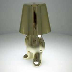 Lampka biurkowa OEM Lampka nocna GOLD MAN Art Deco stojący (wzór 8) MLTL 3