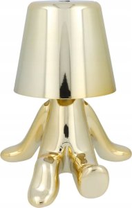 Lampka biurkowa OEM Lampka nocna GOLD MAN Art Deco siedzący (wzór 9) MLTL 1