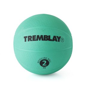 Tremblay Svorinis kamuolys TREMBLAY Medicine Ball 2kg D20cm Žalias mėtymui 1