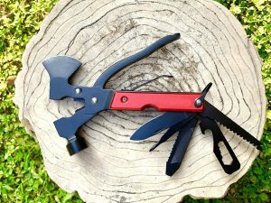 Multitool narzędzie wielofunkcyjne 17w1 survival młotek siekiera kombinerki 3