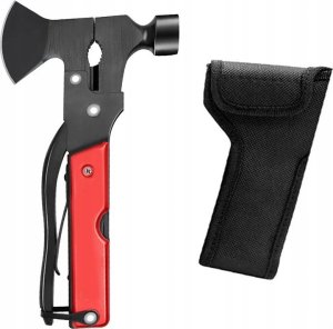 Multitool narzędzie wielofunkcyjne 17w1 survival młotek siekiera kombinerki 5