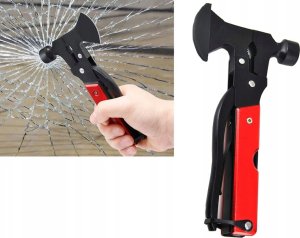 Multitool narzędzie wielofunkcyjne 17w1 survival młotek siekiera kombinerki 6