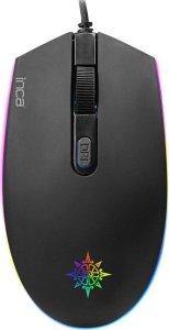Mysz Inca INCA Gaming Maus IMG-GT13   1200 DPI, RGB, 4 Tasten, USB, SW retail 1
