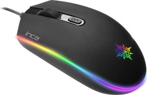 Mysz Inca INCA Gaming Maus IMG-GT13   1200 DPI, RGB, 4 Tasten, USB, SW retail 2