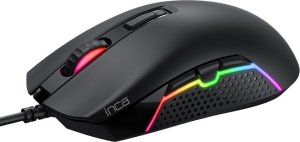 Mysz Inca INCA Gaming Maus IMG-GT14   3600 DPI, RGB, 7 Tasten, USB, SW retail 2