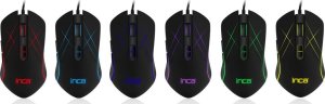Mysz Inca INCA Gaming Maus IMG-GT12   3200 DPI, RGB, 7 Tasten, USB, SW retail 3