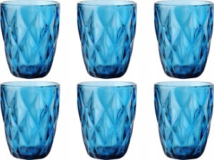 Lumarko Elise Blue Komplet 6 Szklanek 250ml 8xh9,8cm Lumarko! 1