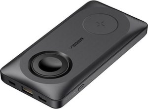 Powerbank Veger VEGER powerbank 10 000 mAh z ładowaniem indukcyjnym kompatybilny z MagSafe PD QC3.0 3A 22,5W MagMulti (W1156) czarny 2