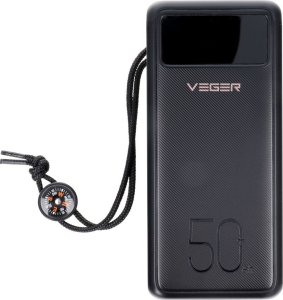 Powerbank Veger Tank Lite 50000mAh Czarny 4