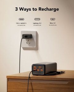 Powerbank Veger Tank Lite 50000mAh Czarny 9